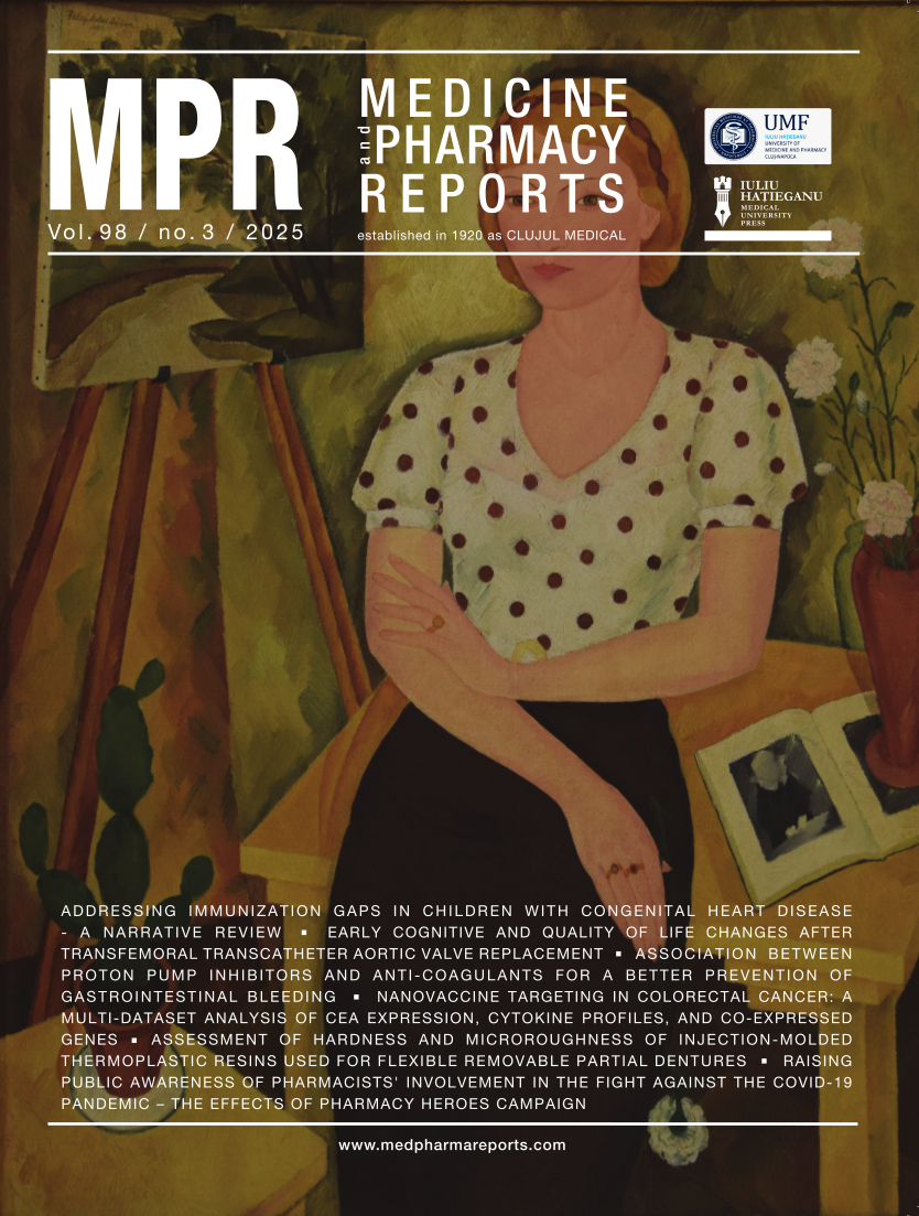 MPR 2025, volume 98, issue 3 - Cover - Painting - FÜLÖP Antal Andor (1908-1979), Irene with carnation (oil an canvas 65x55cm)