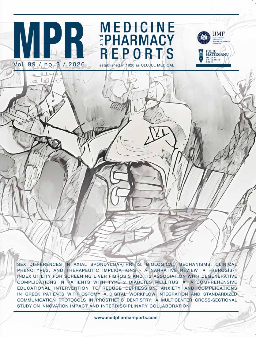 MPR 2026, volume 99, issue 3 - Cover - Painting - Vasile Kazar (1913-1998), Graphic composition, undated, ink and pen on paper, 35x50 cm, photo credit Florin Gherasim